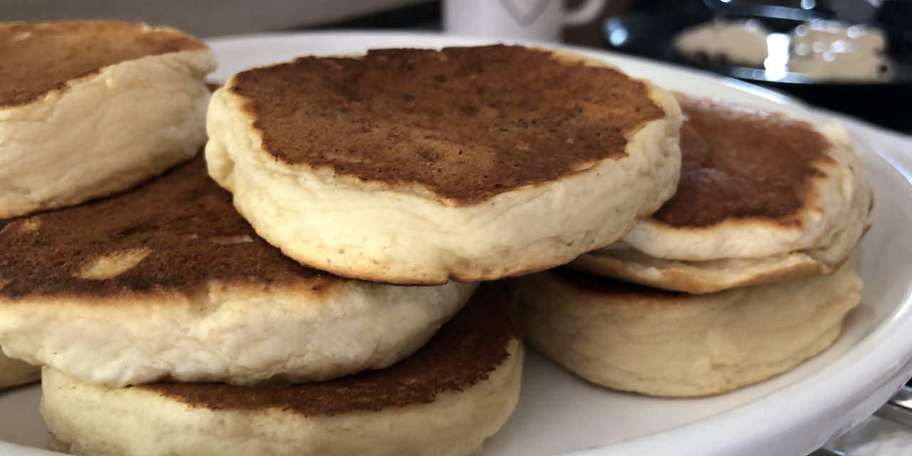 Light Fluffy Gluten-free pancakes