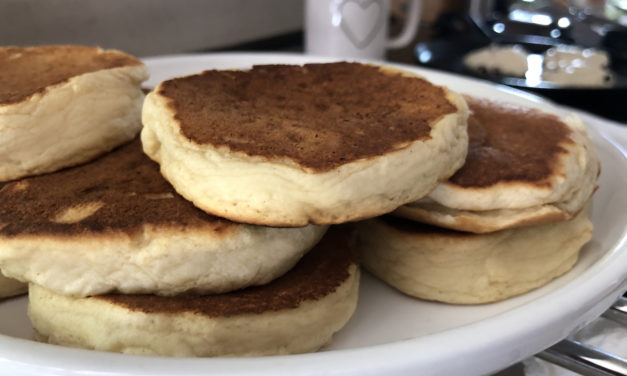 Light Fluffy Gluten-free pancakes